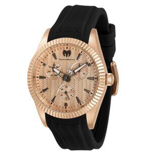 Technomarine Black and Rose Gold Watch #719033